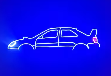 CONTACT US - Design your own Sports Car - LED Neon Sign