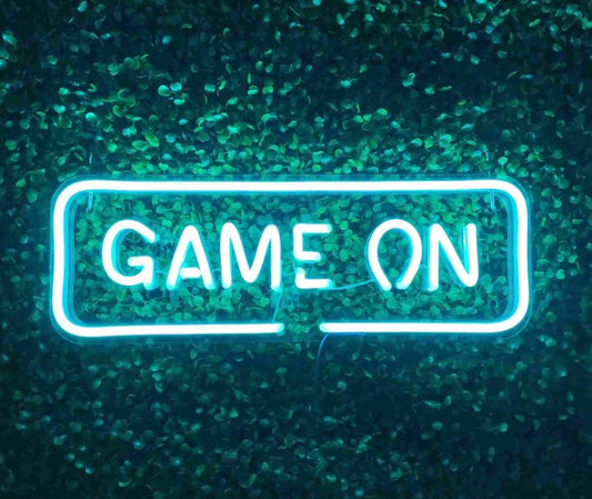 Game On Neon Sign